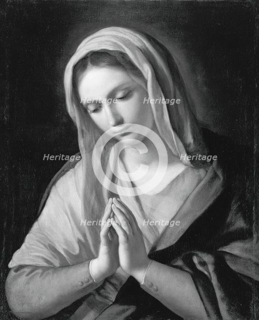 Praying Virgin, c. 1720. Creator: Unknown.