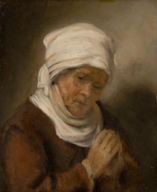 Praying Woman, c1630-1660s. Creator: Rembrandt Harmensz van Rijn