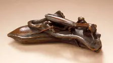 Praying Mantis on Bean, Second half of 19th century. Creator: Bazan