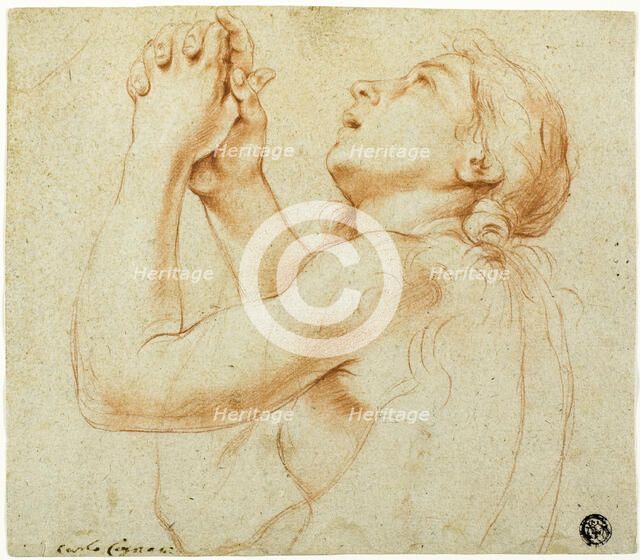 Praying Magdalene, 1670s. Creator: Carlo Cignani.