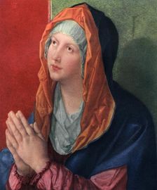 Praying Mary 1518, (1936). Artist: Albrecht Dürer