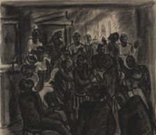 Prays Meetin ca.1935 - 1943. Creator: Lillian Richter Reynolds