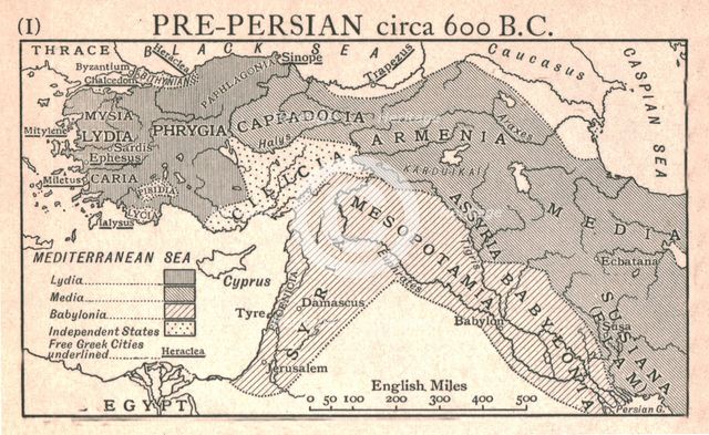 'Pre-Persian, circa 600 B.C.', c1915. Creator: Emery Walker Ltd.