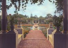 "Pre`s Choisis," Albert Herter house, Georgica Pond, East Hampton, New York, 1913. Creator: Frances Benjamin Johnston