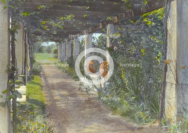"Pre`s Choisis," Albert Herter house, Georgica Pond, East Hampton, New York, 1913. Creator: Frances Benjamin Johnston.