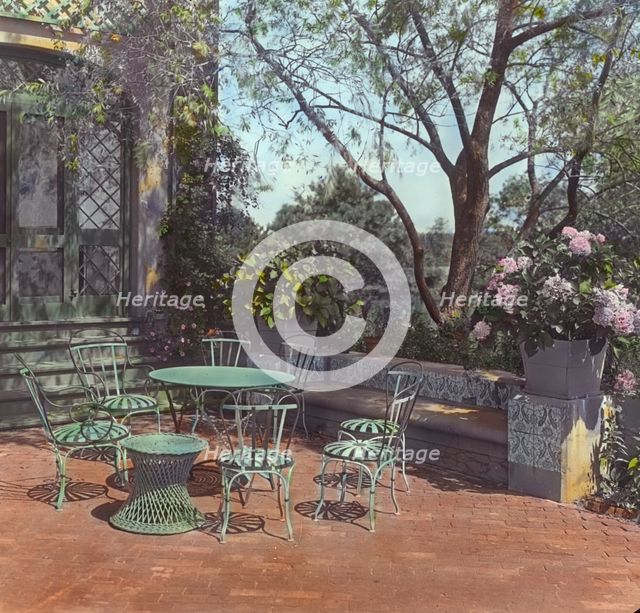 "Pre`s Choisis," Albert Herter house, Georgica Pond, East Hampton, New York, 1913. Creator: Frances Benjamin Johnston.
