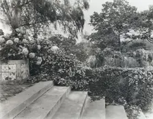 "Pre`s Choisis," Albert Herter house, Georgica Pond, East Hampton, New York, 1913. Creator: Frances Benjamin Johnston