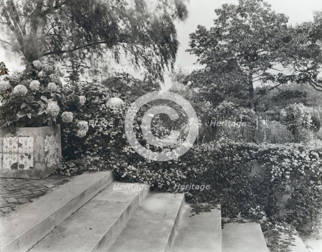 "Pre`s Choisis," Albert Herter house, Georgica Pond, East Hampton, New York, 1913. Creator: Frances Benjamin Johnston.