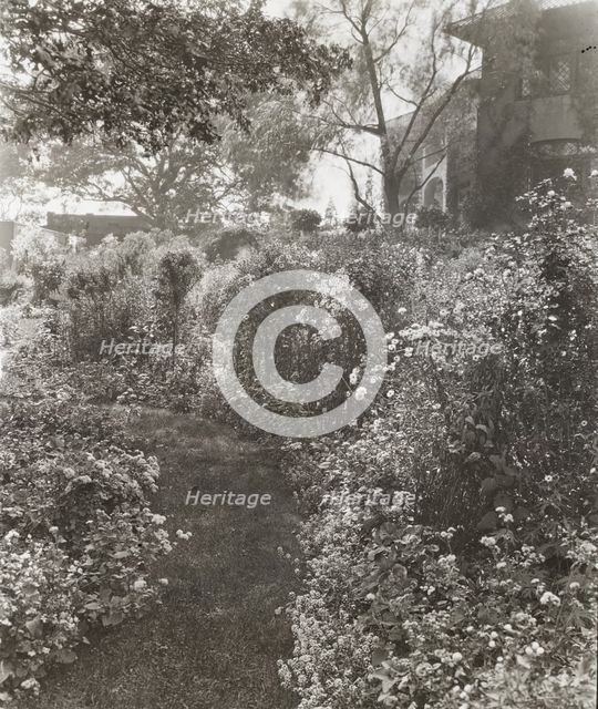 "Pre`s Choisis," Albert Herter house, Georgica Pond, East Hampton, New York, 1913. Creator: Frances Benjamin Johnston.