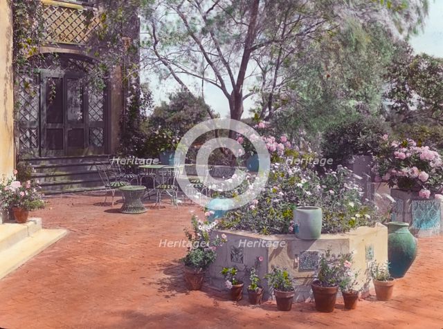 "Pre`s Choisis," Albert Herter house, Georgica Pond, East Hampton, New York, 1913. Creator: Frances Benjamin Johnston.