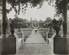 "Pre`s Choisis," Albert Herter house, Georgica Pond, East Hampton, New York, 1913. Creators: Frances Benjamin Johnston, Johnston-Hewitt Studio