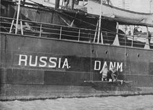 Precautions taken by neutral vessels against the German submarine menace 1915