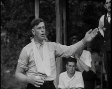 Preacher, Albert Teaster Delivering a Sermon, 1930s. Creator: British Pathe Ltd