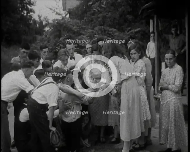 Preacher, Albert Teaster Delivering a Sermon, 1930s. Creator: British Pathe Ltd.