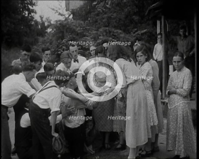 Preacher, Albert Teaster Delivering a Sermon, 1930s. Creator: British Pathe Ltd.