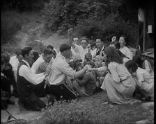 Preacher, Albert Teaster Delivering a Sermon, 1930s. Creator: British Pathe Ltd