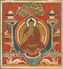 Preaching Sakyamuni, 1000s. Creator: Unknown