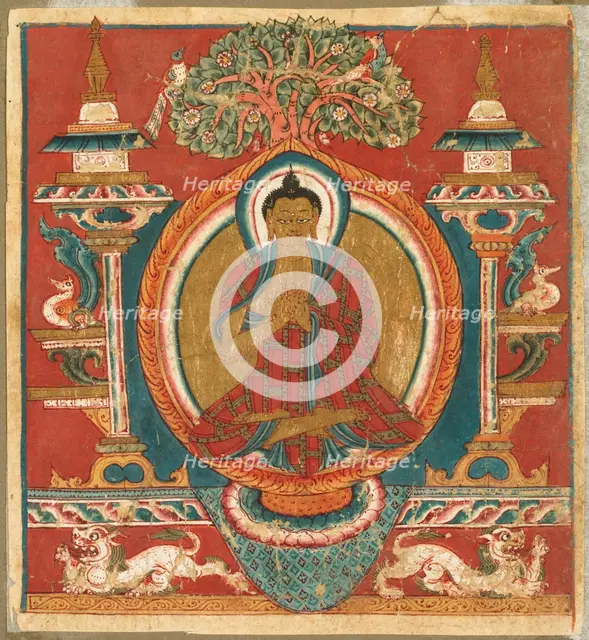 Preaching Sakyamuni, 1000s. Creator: Unknown.