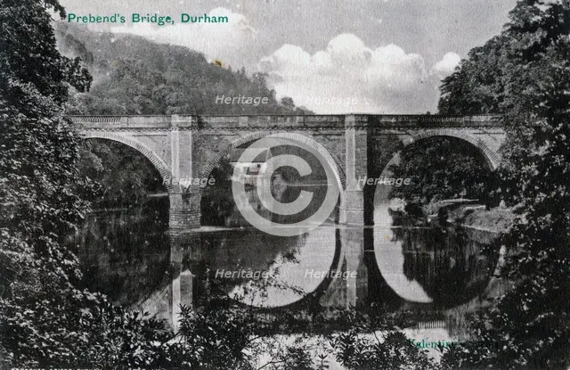 Prebend's Bridge, Durham, 1905. Artist: Unknown