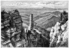 Prebischer Kogel, in Saxon Switzerland 1879