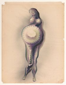 Pregnant woman, c.1920. Creator: Jacob Bendien