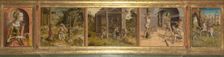 Predella of La Madonna della Rondine (The Madonna of the Swallow), after 1490. Artist: Crivelli, Carlo (c. 1435-c. 1495)