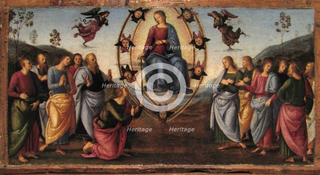 Predella Panel of the Fano Altarpiece, 1497. Artist: Raphael (1483-1520)
