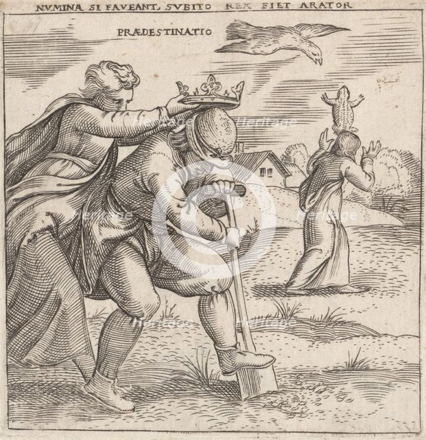 Predestination, ca. 1545-50. Creator: Enea Vico.