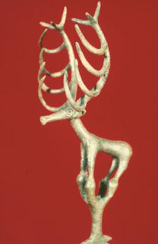 Prehistoric Anatolian cultural relic from Catal Huyuk, 5750 BC