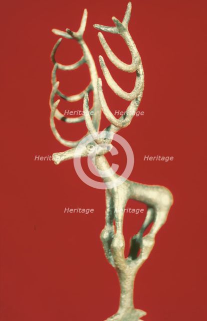 Prehistoric Anatolian cultural relic from Catal Huyuk, 5750 BC. Artist: Unknown