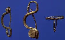 Prehistoric brooches. Creator: Unknown