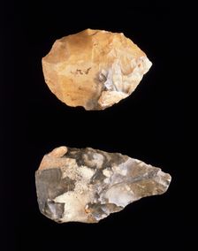 Prehistoric handaxes. Creator: Unknown