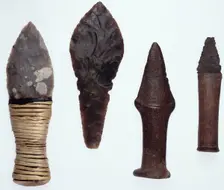 Prehistoric late neolithic daggers. Creator: Unknown