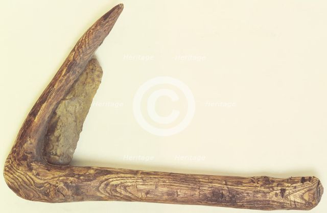 Prehistoric sickle. Creator: Unknown.