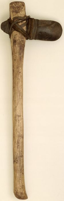 Prehistoric stone axe. Creator: Unknown