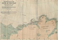 Preliminary Map of the Route of the Fram along Northern Coast of Old World c1893-1896, (1897)