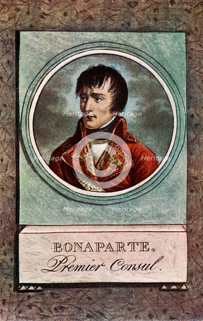 'Premier Consul', c1803, (c1920). Artist: Charles Francois Gabriel Levachez