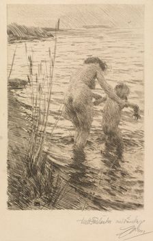 Première, 1890. Creator: Anders Zorn (Swedish, 1860-1920)