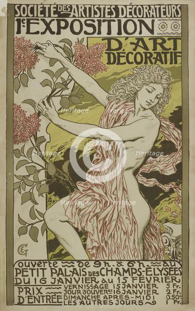 Première exposition d'art décoratif au Petit Palais, 1901.