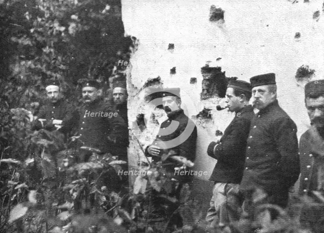 'Premieres visions de Guerre; Un zeppelin est venu bombarder Anvers sans resultats', 1914. Creator: Unknown.