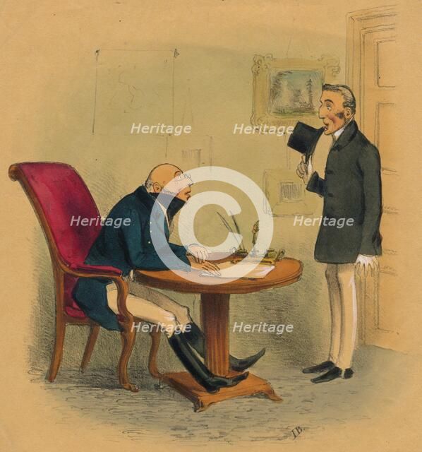 'Prend moi tel que je suis', 1834. Creator: IB Brookes.