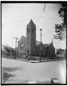 Presbyterian Church i.e., Methodist Episcopal, Scranton, Pa., between 1890 and 1901. Creator: Unknown