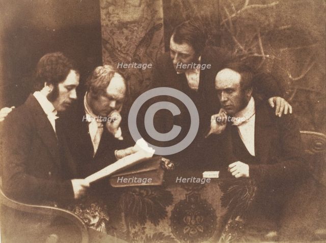 Presbytery of Dumbarton, 1843-47. Creators: David Octavius Hill, Robert Adamson, Hill & Adamson.
