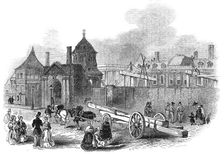 Present state of the British Museum, 1845. Creator: Ebenezer Landells