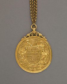 Presentation Medal of Francesco Morosini, Venice, 17th century. Creator: Unknown