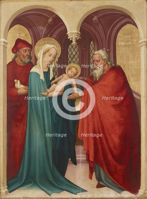 Presentation of Christ in the temple, 1430. Creator: Master of Performances.