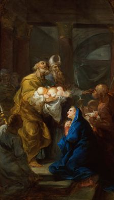 Presentation of Christ in the Temple, between 1745 and 1746. Creator: Vicente Lopez y Portana