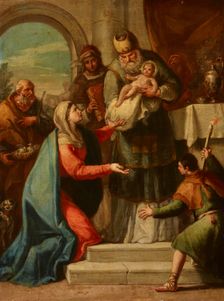 Presentation of Jesus at the Temple, 18th century. Creator: Unknown