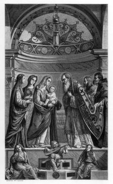 Presentation of Jesus in the Temple 1510 (1870). Artist: Bertrand