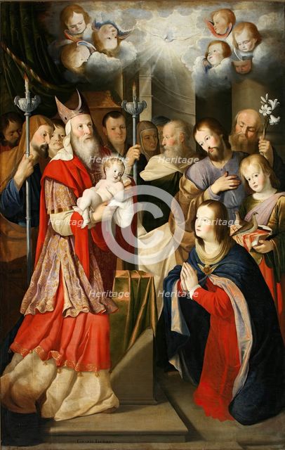 Presentation of Jesus in the Temple, 1651. Creator: Mateo Gilarte.